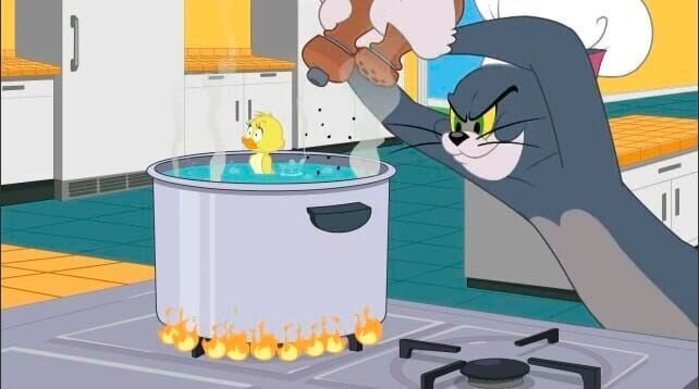v.li.: Quacker, Tom – Bild: Turner /​ Warner Bros. Entertainment Inc.
