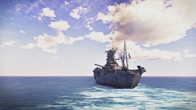 Rob Kraft ist auf der Jagd nach der Musashi, dem größten Schlachtschiff aller Zeiten, das die Japaner für unsinkbar hielten. Wie konnte die US-Marine dieses „unzerstörbare“ Schiff versenken? Und warum landete es in 10.000 Teilen auf dem Meeresboden? – Bild: Lone Wolf Media