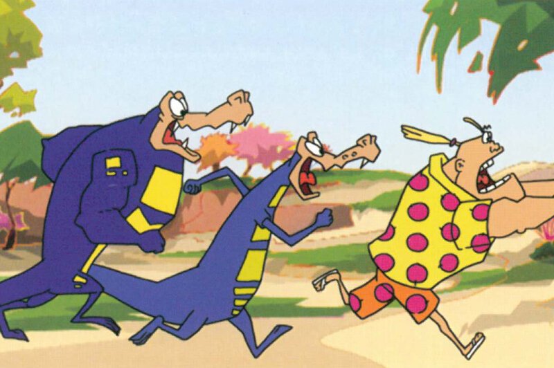 Ein Haufen verrückter Krokodile, unter ihnen die dicken Freunde, die sich die Großartigen Vier nennen, wehren sich mit List und Raffinesse gegen den Bau eines Touristenprojekts … – Bild: ENERGEE ENTERTAINMENT Ein Haufen verrückter Krokodile, unter ihnen die dicken Freunde, die sich die Großartigen Vier nennen, wehren sich mit List und Raffinesse gegen den Bau eines Touristenprojekts … – Bild: ENERGEE ENTERTAINMENT