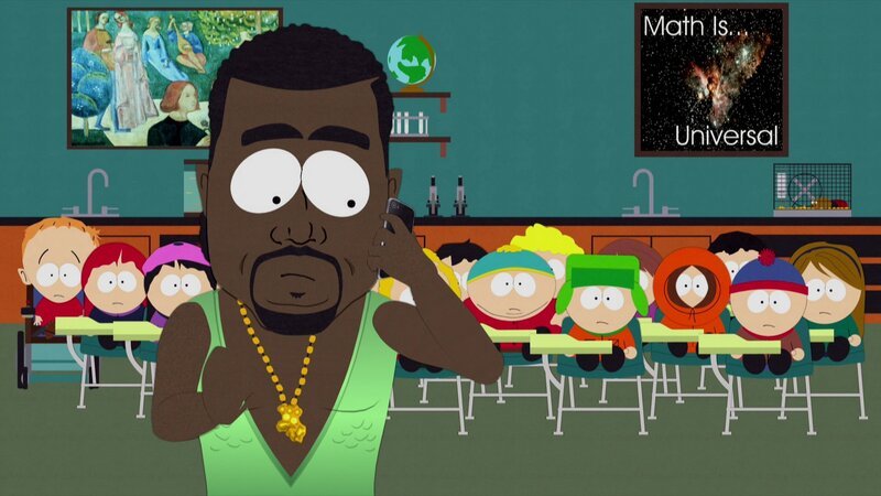 Kanye West (vorne) – Bild: Comedy Central