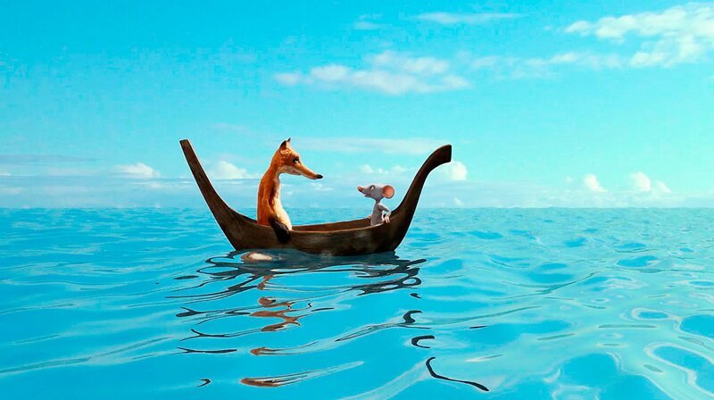 Weißbauch und Dalli begeben sich auf eine abenteuerliche Reise durch das Jenseits voller Wunder und Herausforderungen. Dabei erfahren sie mehr über sich selbst, das Glück des Lebens, das Rätsel des Todes und das Geheimnis einer wunderbaren Freundschaft. – Bild: MDR/​Fresh Films