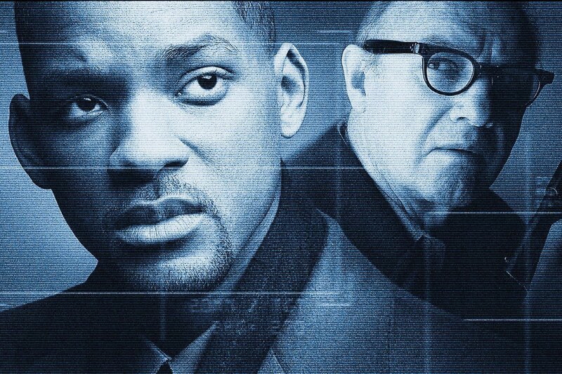 Kann Robert Dean (Will Smith) auf die Hilfe von Edward „Brill“ Lyle (Gene Hackman) hoffen? – Bild: Disney