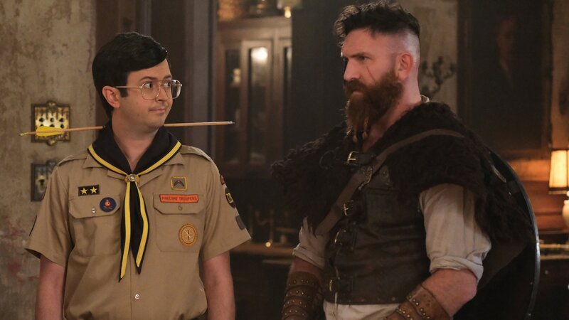 v.li.: Pete (Richie Moriarty), Thorfinn (Devan Chandler Long) – Bild: Bertrand Calmeau /​ CBS /​ CBS ENTERTAINMENT