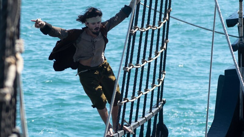 Matrose (Juan Contreras Asencio) erblickt endlich Land nach einer schier unendlichen Odyssee über den riesigen Pazifik. – Bild: ZDF