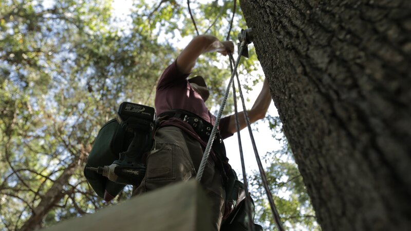 During the build. – Bild: Discovery Channel