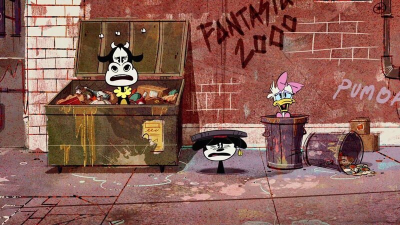 L-R: Clarabelle Cow, Minnie Mouse, Daisy Duck – Bild: Disney