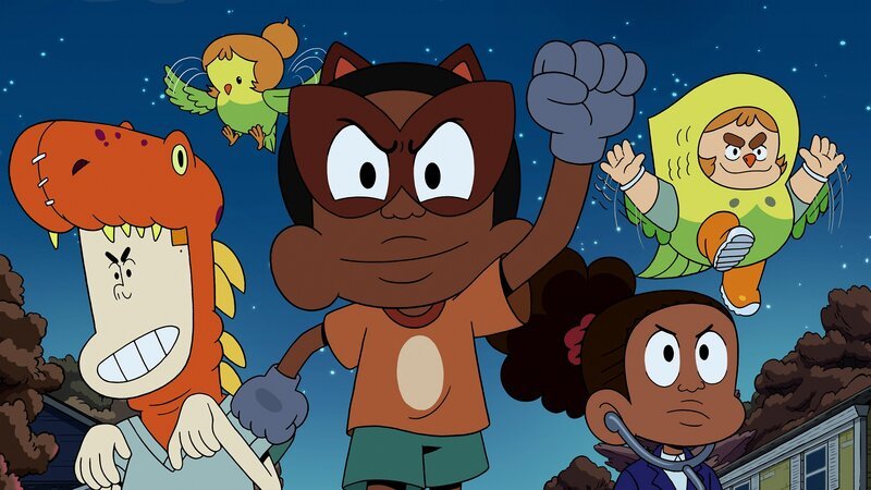 v.li.: J.P., Mortimor, Craig, Jessica, Kelsey – Bild: The Cartoon Network, Inc. A Time Warner Company