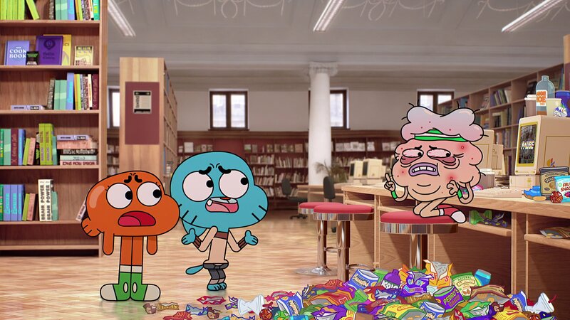 v.li.: Darwin, Gumball, Tobias – Bild: Cartoon Network & TBSEL