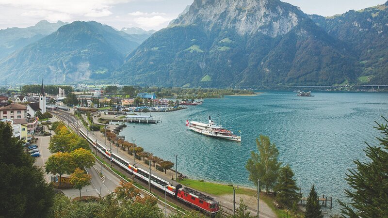 Flüelen. – Bild: 3sat