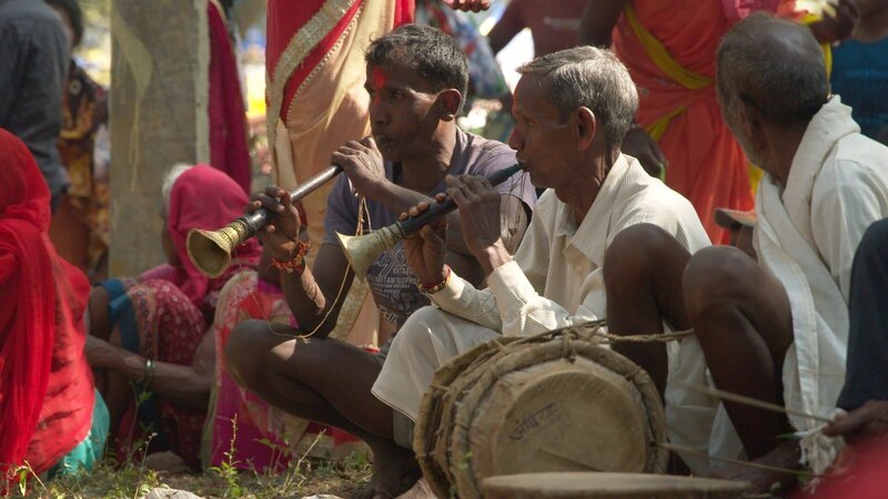 Die indigene Gemeinschaft der Madia kämpft für ihre gesetzlich verbrieften Landrechte. Sie gehören zu den Adivasi, den über 700 indigenen Gemeinschaften Indiens. – Bild: ZDF und Deutsche Welle