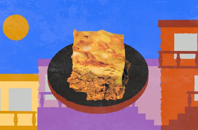 Bobotie ist ein Auflauf mit asiatischen Gewürzen, der seine Zeit braucht und nach dem man in Südafrika ganz verrückt ist. – Bild: Elephant Doc