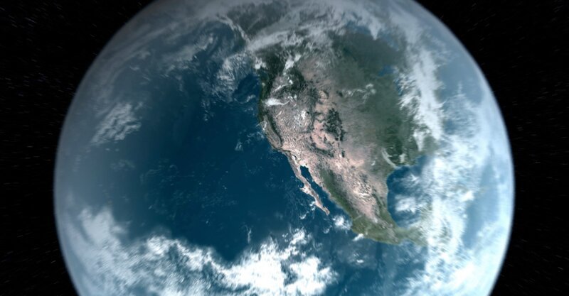 CGI-BILD: Die Erde. – Bild: National Geographic Channels