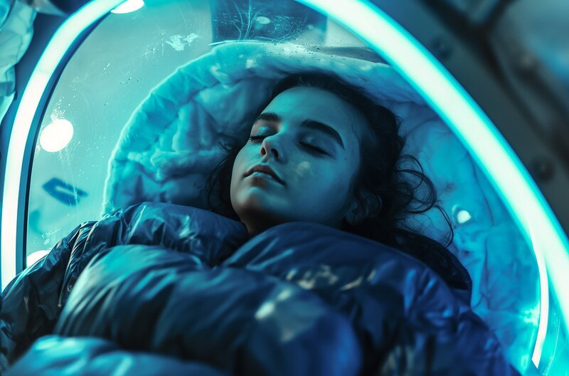 Winterschlaf: Ruhemodus auch für Homo sapiens? – Bild: Vecteezy/​Kostiantyn Postumitenko