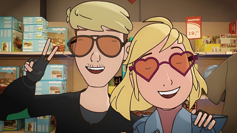 Rocco und Fritzi feiern mit Stil. – Bild: MDR/​ARD/​WDR/​SWR/​Balance Film/​Lutterbeck/​FILM BILDER