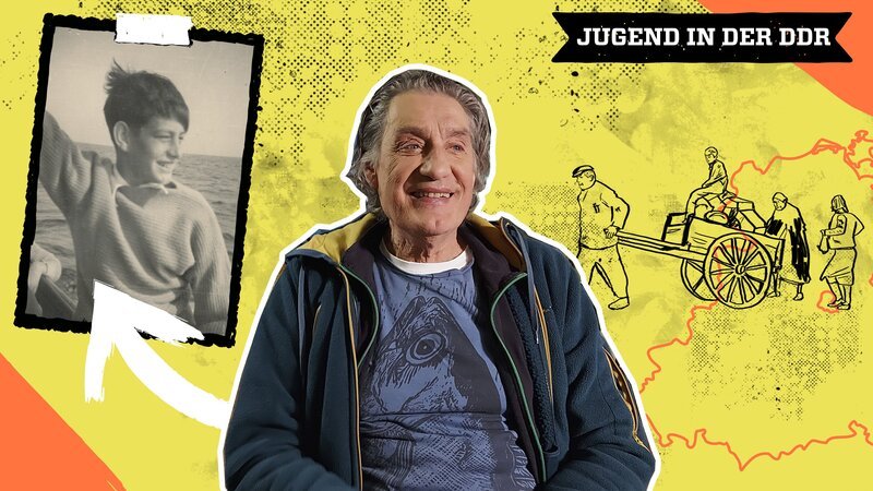Winfried Glatzeder erlebte seine Kindheit und Jugend in der DDR. – Bild: ZDF und Marc Trompetter
