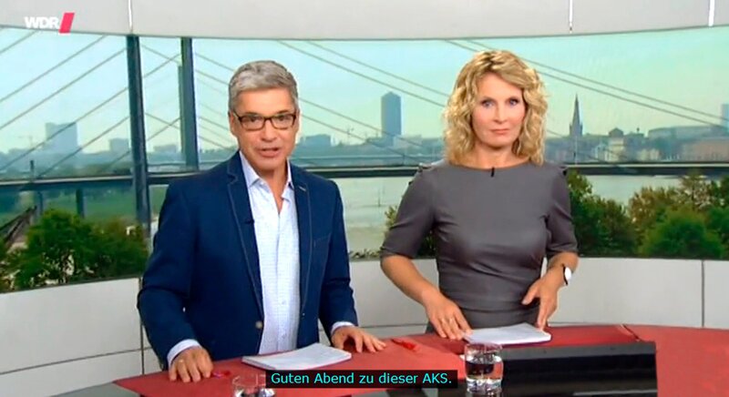 Angebot für Hörgeschädigte – Aktuelle Stunde mit Untertiteln. Der WDR macht weite Teile seines Programms auch Menschen mit Hörbehinderung zugänglich. – Bild: WDR /​ WDR Presse und Information/​Bildk