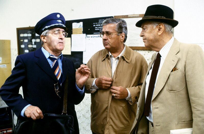 Louis Strasser, Alfred Böhm, Hans Holt. – Bild: ORF (FS1/​FS2) /​ ORF2