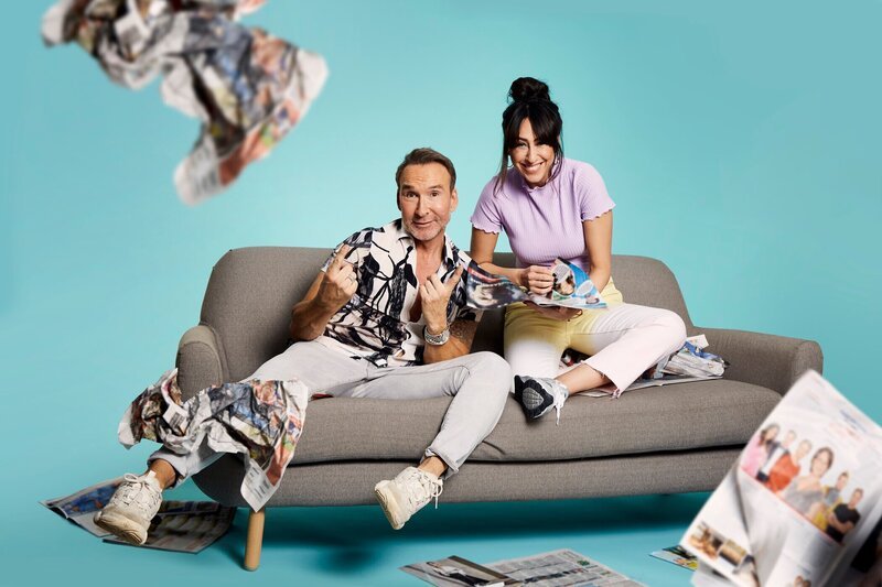 Person: Melissa Khalaj; Jochen Bendel; – Bild: SAT.1/​Marc Rehbeck