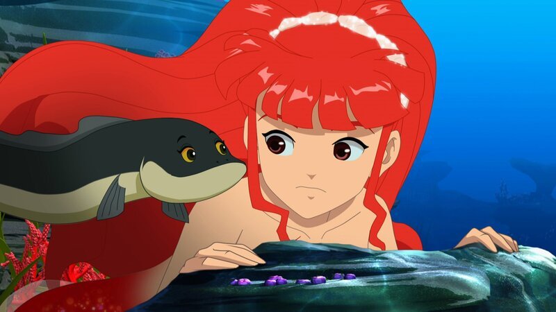 Rikki lässt sich von Zita den Platz zeigen, an dem Cleo ihr Gedächtnis verloren hat. – Bild: ZDF /​ Les Cartooneurs Associés