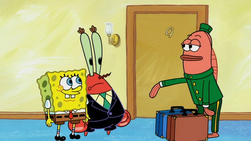 SpongeBob (l.), Mr. Krabs (m.) – Bild: ViacomCBS