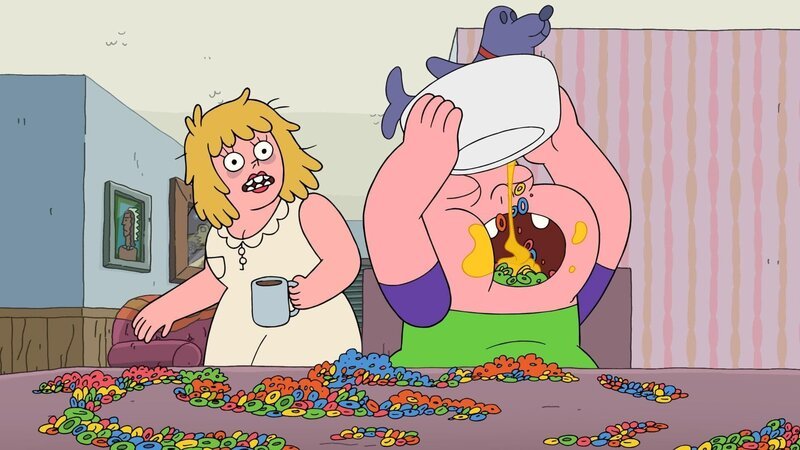 L-R: Mary, Clarence – Bild: CARTOON NETWORK /​ A TIME WARNER COMPANY