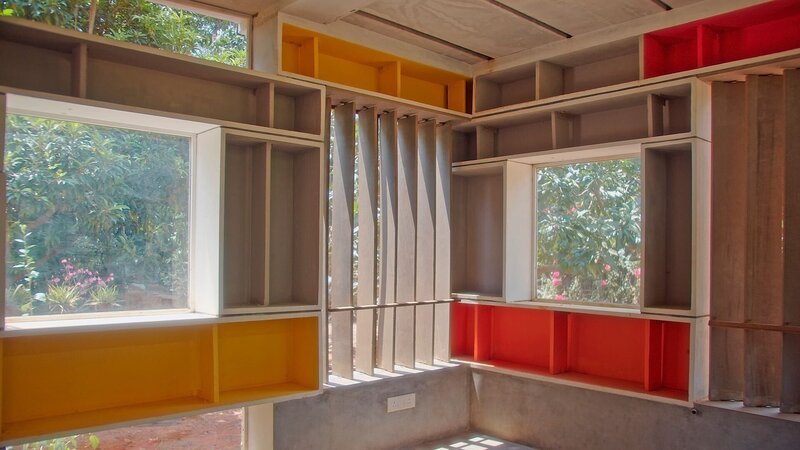 Das Fullfill Home der Architektin Anupama Kundoo wird seinem Namen gerecht: ein variables, frei transformierbares Haus, komplett aus nachhaltigem Ferrozement. – Bild: SWR/​NGF Geyhalterfilm