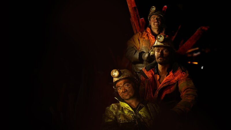 L-R: Ebriony Rawlins, Kyle Archer and Pete Willems – Bild: Prospero Productions