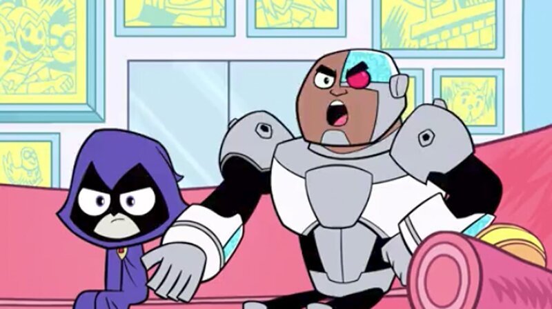 Raven und Cyborg – Bild: Warner Bros. All rights reserved