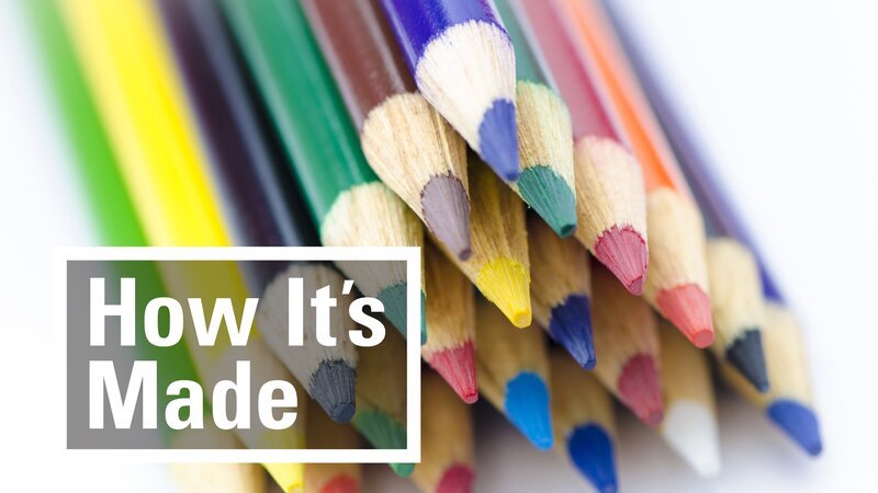 Coloured pencil pyramid – Bild: John Lawson, Belhaven