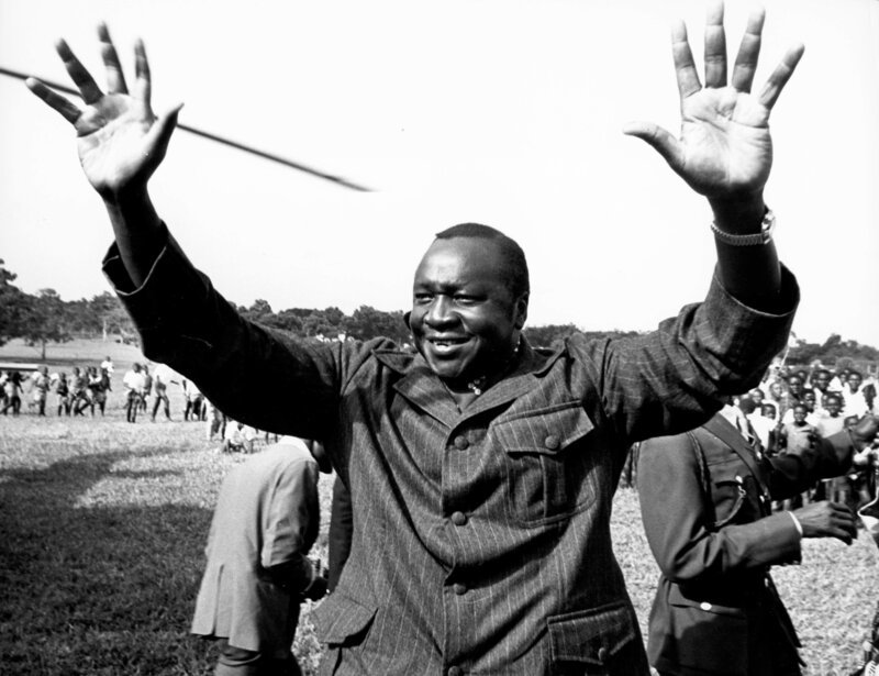 Als Diktator ging Idi Amin mit martialischen Methoden gegen politische Gegner in seinem eigenen Volk vor. – Bild: Allan Leader /​ ZDF