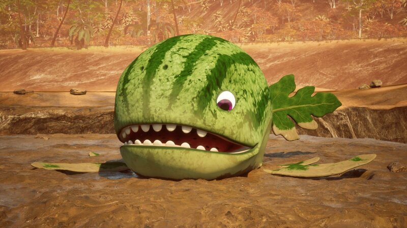 Der Melonensuchus ist verzweifelt – nicht mal eine Pfütze ist von seinem See übrig geblieben. – Bild: ZDF und Cheeky Little Media