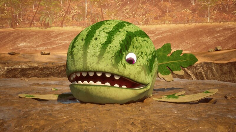 Der Melonensuchus ist verzweifelt – nicht mal eine Pfütze ist von seinem See übrig geblieben. – Bild: ZDF und Cheeky Little Media