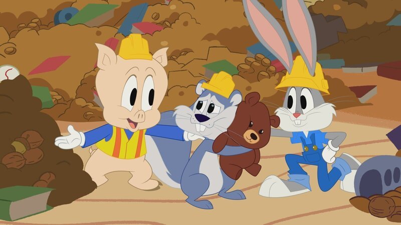 v.li.: Porky Pig, Tibs Squirrel, Bugs Bunny – Bild: Warner Bros. Entertainment Inc.