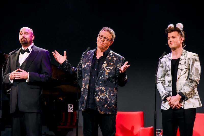 Phil­ipp Schaus­ber­ger, Herbert Steinböck, Roman Schwendt. – Bild: ORF/​Hubert Mican