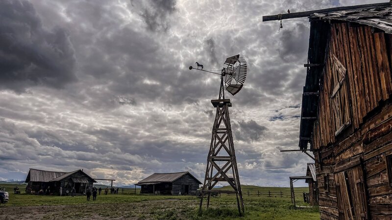 Windmühle auf einer Rampe – Bild: History