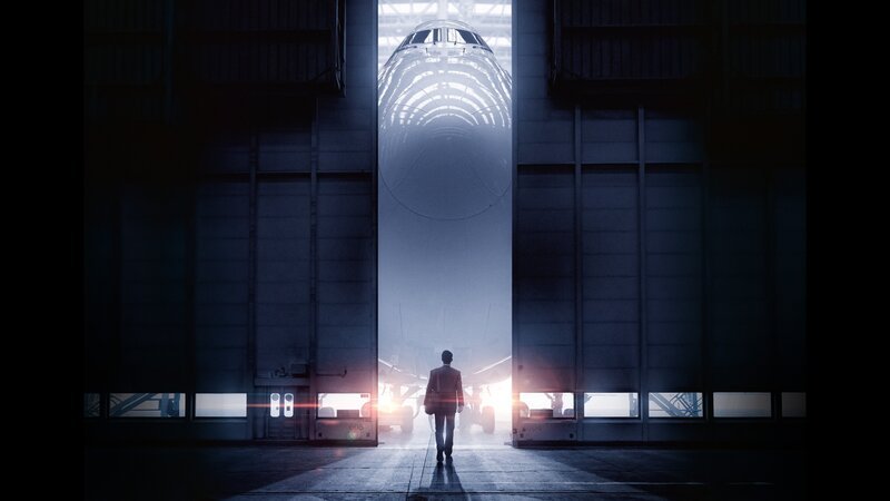 Der junge Black-Box-Analyst Mathieu Vasseur (Pierre Niney) blickt bei seiner Suche nach der Ursache eines Flugzeugsabsturzes hinter die korrupte Fassade der Luftfahrtindustrie. – Bild: ZDF und Thibault Grabherr