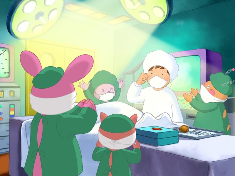 Im Traum wird Laura als Ärztin dringend zu einer Operation gerufen. – Bild: ZDF/​Francesca Ravello