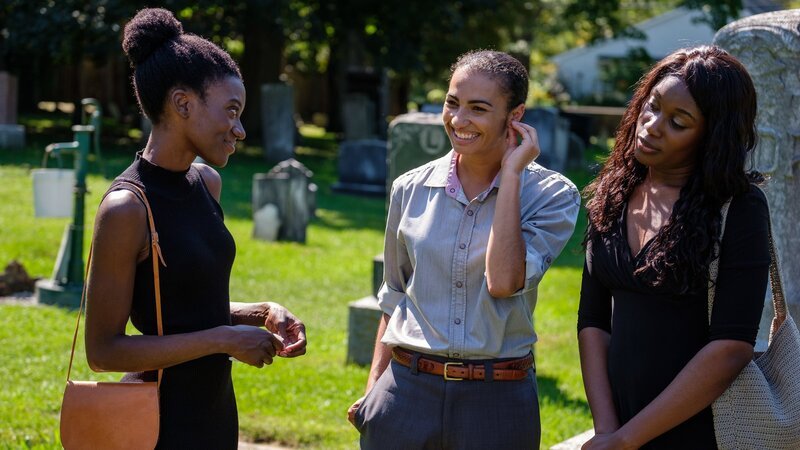 Das Wiedersehen mit einer alten Freundin setzt für das Paar Crystal und Danielle eine gefährliche Kettenreaktion in Gang. – Bild: ZDF und Darren Goldstein