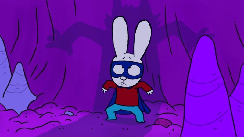 Im Duell muss sich Superhase dem bösen Professor Wolf stellen. – Bild: GO-N Productions