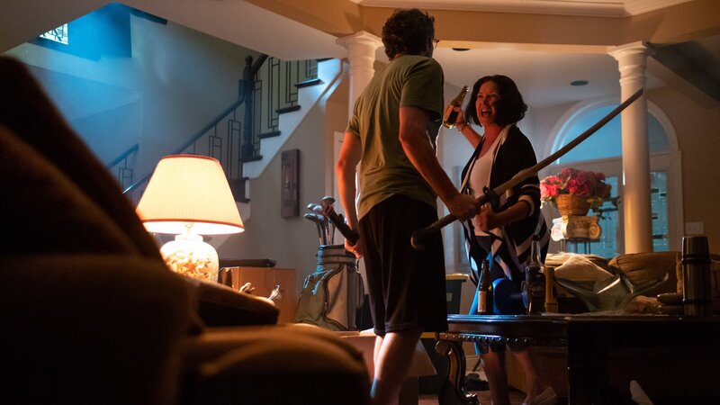 Nach außen führen Brian und seine neue Freundin Teresa ein Bilderbuchleben. Doch der Schein einer glücklichen Beziehung trügt. – Bild: ZDF und Darren Goldstein