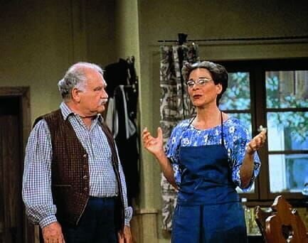 l-r: Alois (Peter Steiner), Afra (Gerda Steiner) – Bild: Heimatkanal