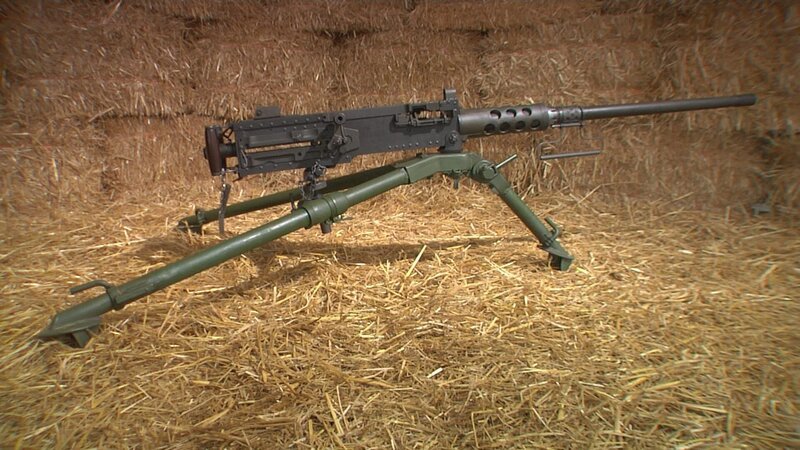 One of the first .50 caliber machine guns, the M2 was used from the 1920s to the present. – Bild: The National Geographic Channel