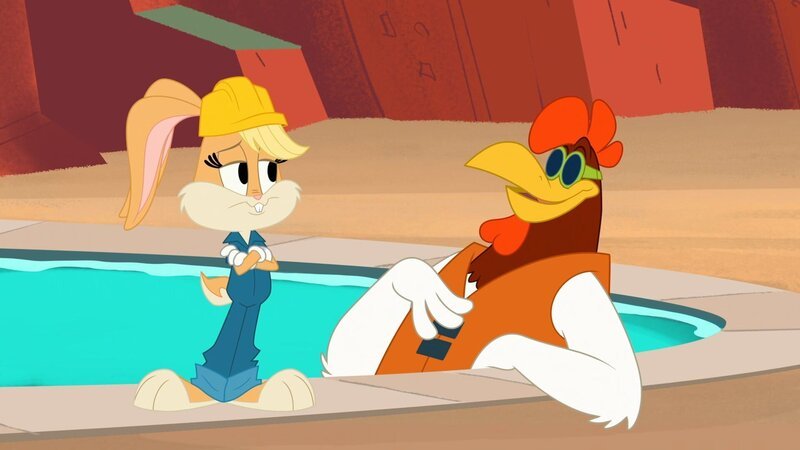 v.li.: Lola Bunny, Foghorn Leghorn – Bild: Warner Bros. Entertainment Inc.
