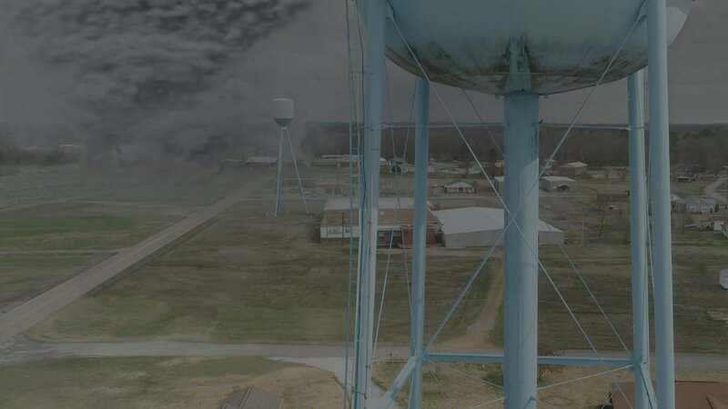 Ein Tornado wütet in Smithville. – Bild: The National Geographic Channel