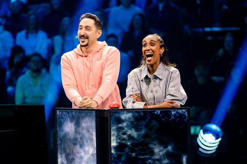 Eko Fresh (l.); Hadnet Tesfai (r.) – Bild: Joyn /​ Nadine Rupp