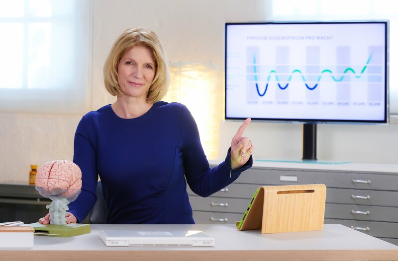 Nächtliche Spaziergänge – und am nächsten Morgen ist alles vergessen: Schlafwandeln ist besonders unter Kindern weit verbreitet. Susanne Holst erläutert Ursachen und Umgang. – Bild: ARD/​Mike Christian