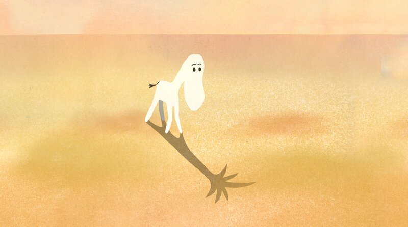 Das Wüstentier wurde mit einem falschen Schatten geboren. – Bild: MDR/​Lina Walde