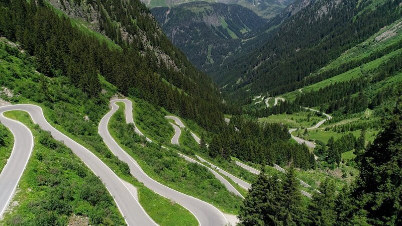  Silvretta Hochalpenstraße. – Bild: ORF/​Verlagshaus Hans Jöchler
