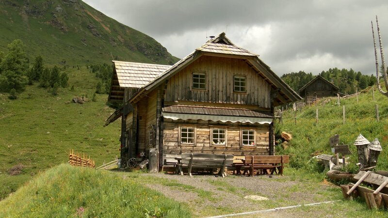 Grubenbauer Hütte Franz Gruber. – Bild: ORF/Hans Jöchler Grubenbauer Hütte Franz Gruber. – Bild: ORF/Hans Jöchler
