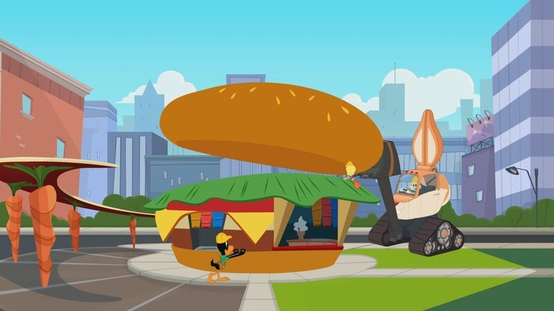 v.li.: Daffy Duck, Lola Bunny – Bild: Bugs Bunny Builders and all related characters and elements are trademarks of and Warner Bros. Entertainment Inc.